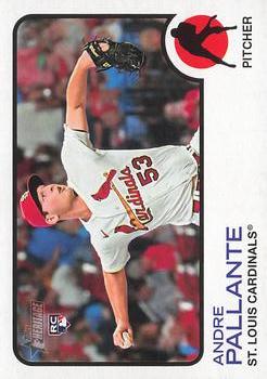 2022 Topps Heritage Baseball High Number #522 Andre Pallante