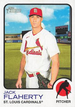 2022 Topps Heritage Baseball High Number #534 Jack Flaherty