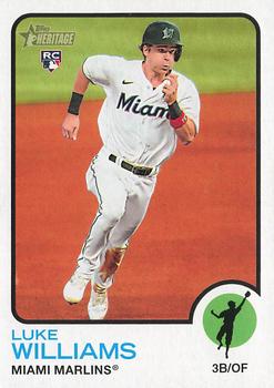 2022 Topps Heritage Baseball High Number #548 Luke Williams