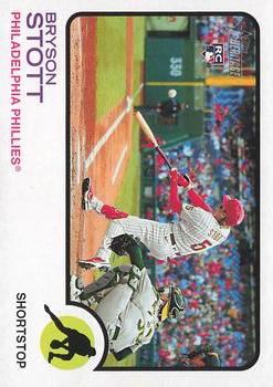 2022 Topps Heritage Baseball High Number #605 Bryson Stott