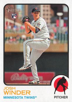 2022 Topps Heritage Baseball High Number #621 Josh Winder