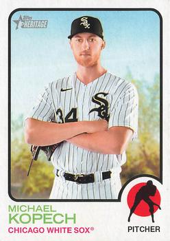 2022 Topps Heritage Baseball High Number #658 Michael Kopech