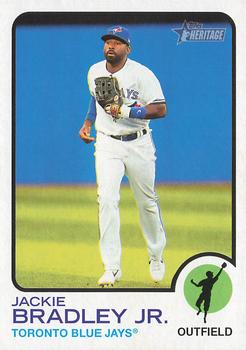 2022 Topps Heritage Baseball High Number #684 Jackie Bradley Jr