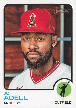 2022 Topps Heritage Baseball High Number #712 Short Print Jo Adell