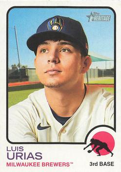 2022 Topps Heritage Baseball #007 Luis Urias