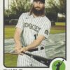 2022 Topps Heritage Baseball #026 Charlie Blackmon