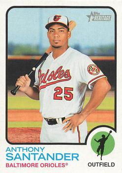 2022 Topps Heritage Baseball #033 Anthony Santander