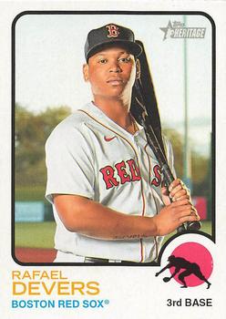 2022 Topps Heritage Baseball #034 Rafael Devers