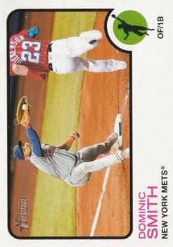 2022 Topps Heritage Baseball #040 Dominic Smith