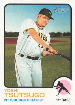 2022 Topps Heritage Baseball #041 Yoshi Tsutsugo