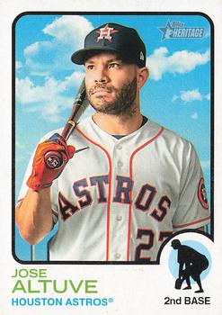 2022 Topps Heritage Baseball #043 Jose Altuve