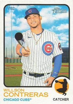 2022 Topps Heritage Baseball #046 Willson Contreras