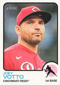 2022 Topps Heritage Baseball #052 Joey Votto