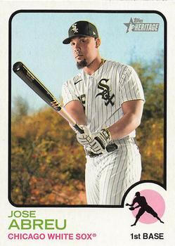 2022 Topps Heritage Baseball #084 Jose Abreu