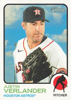 2022 Topps Heritage Baseball #105 Justin Verlander