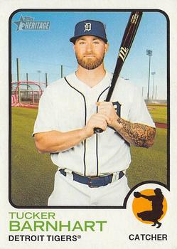 2022 Topps Heritage Baseball #111 Tucker Barnhart