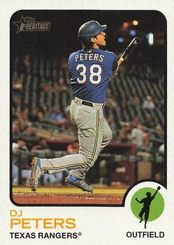 2022 Topps Heritage Baseball #119 DJ Peters