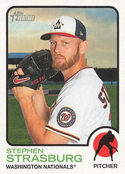 2022 Topps Heritage Baseball #139 Stephen Strasburg