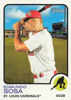 2022 Topps Heritage Baseball #141 Edmundo Sosa