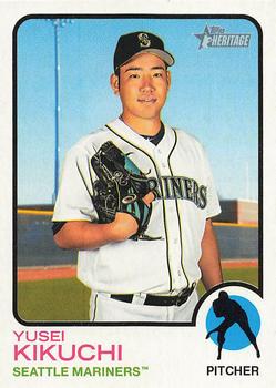 2022 Topps Heritage Baseball #152 Yusei Kikuchi