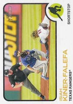 2022 Topps Heritage Baseball #153 Isiah Kiner-Falefa