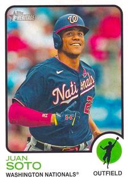 2022 Topps Heritage Baseball #154 Juan Soto