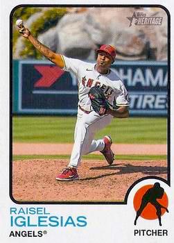 2022 Topps Heritage Baseball #158 Raisel Iglesias