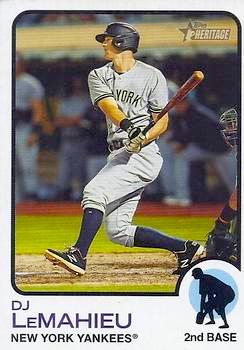 2022 Topps Heritage Baseball #169 DJ LeMahieu