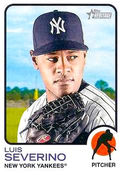 2022 Topps Heritage Baseball #177 Luis Severino