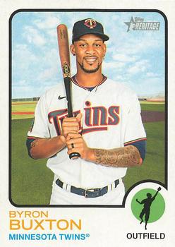 2022 Topps Heritage Baseball #186 Byron Buxton