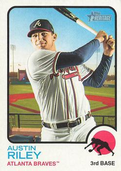 2022 Topps Heritage Baseball #193 Austin Riley