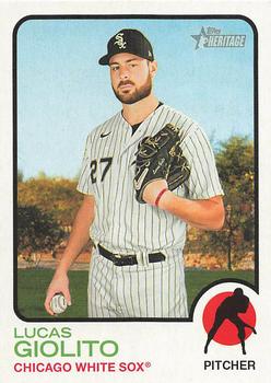 2022 Topps Heritage Baseball #216 Lucas Giolito