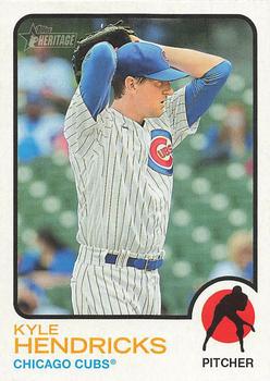 2022 Topps Heritage Baseball #235 Kyle Hendricks