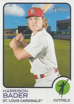 2022 Topps Heritage Baseball #243 Harrison Bader