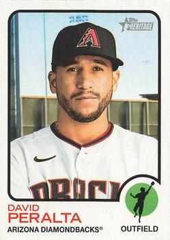 2022 Topps Heritage Baseball #255 David Peralta