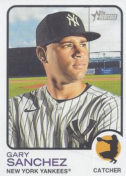 2022 Topps Heritage Baseball #258 Gary Sanchez