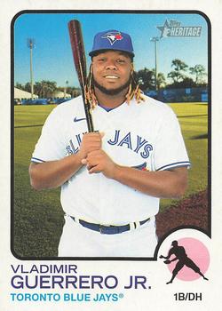 2022 Topps Heritage Baseball #269 Vladimir Guerrero Jr