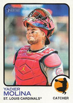 2022 Topps Heritage Baseball #279 Yadier Molina