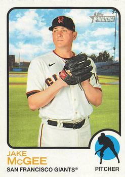 2022 Topps Heritage Baseball #293 Jake McGee