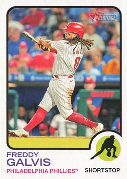 2022 Topps Heritage Baseball #302 Freddy Galvis