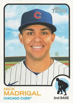 2022 Topps Heritage Baseball #314 Nick Madrigal