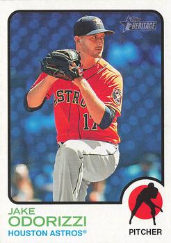 2022 Topps Heritage Baseball #320 Jake Odorizzi