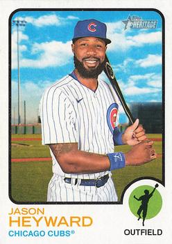 2022 Topps Heritage Baseball #332 Jason Heyward