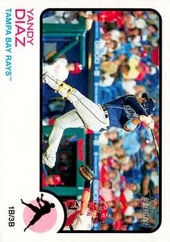 2022 Topps Heritage Baseball #363 Yandy Diaz