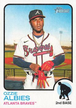 2022 Topps Heritage Baseball #378 Ozzie Albies