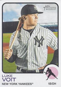 2022 Topps Heritage Baseball #385 Luke Voit