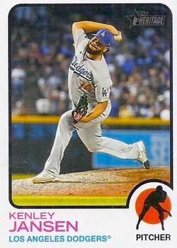 2022 Topps Heritage Baseball #387 Kenley Jansen