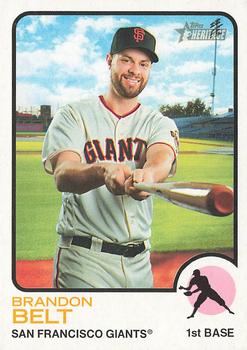 2022 Topps Heritage Baseball #388 Brandon Belt