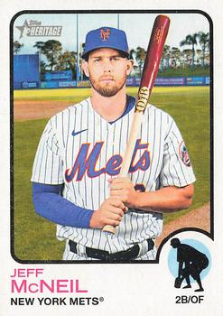 2022 Topps Heritage Baseball #389 Jeff McNeil