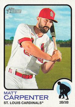 2022 Topps Heritage Baseball #402 Matt Carpenter